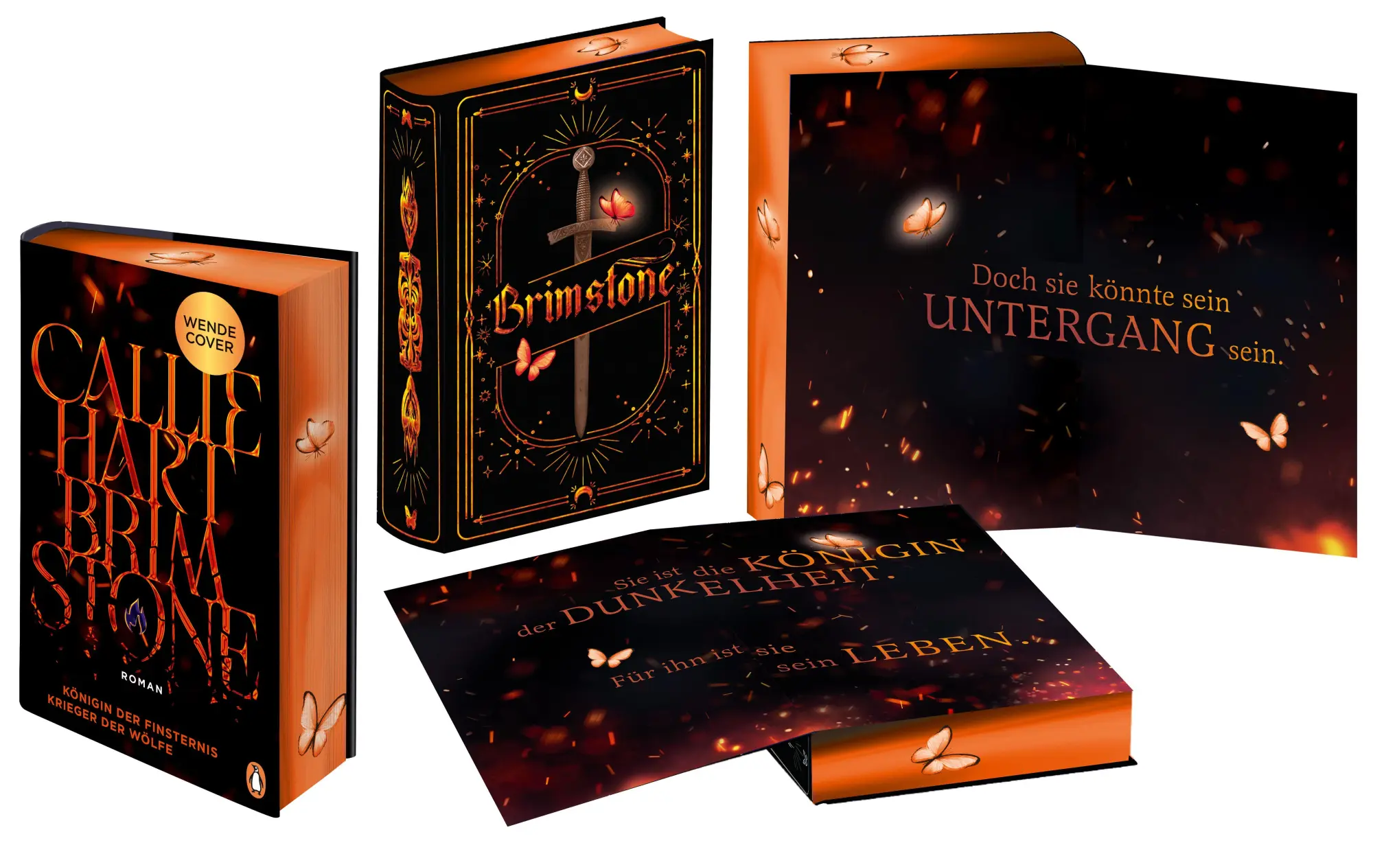 Bild: 9783328604297 | Brimstone - Königin der Finsternis. Krieger der Wölfe | Callie Hart