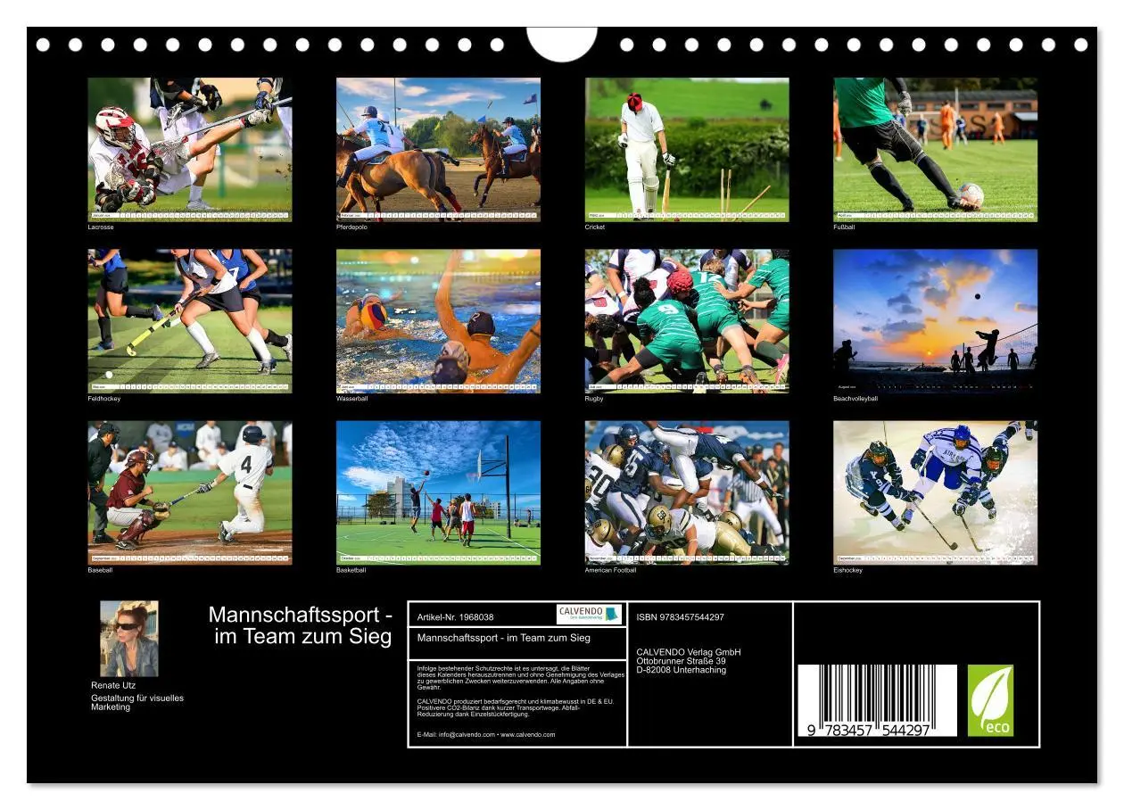 Bild: 9783457544297 | Mannschaftssport - im Team zum Sieg (Wandkalender 2026 DIN A4...