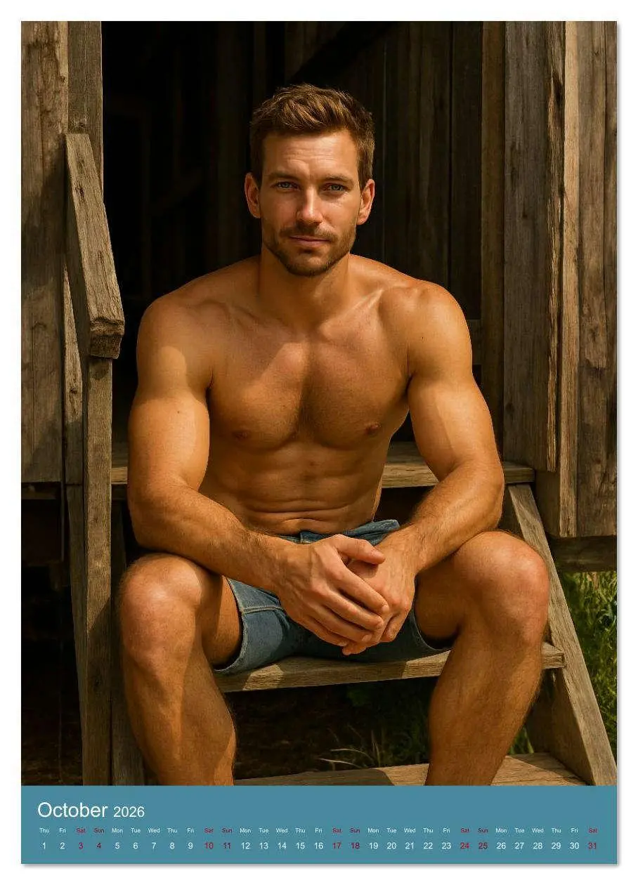Bild: 9783516634297 | Muscles and Charisma (Wall Calendar 2026 DIN A3 portrait), CALVENDO...