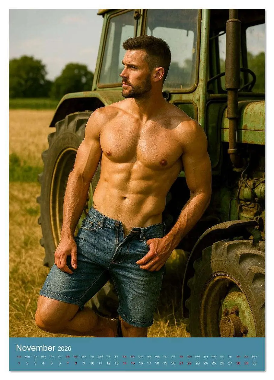 Bild: 9783516634297 | Muscles and Charisma (Wall Calendar 2026 DIN A3 portrait), CALVENDO...