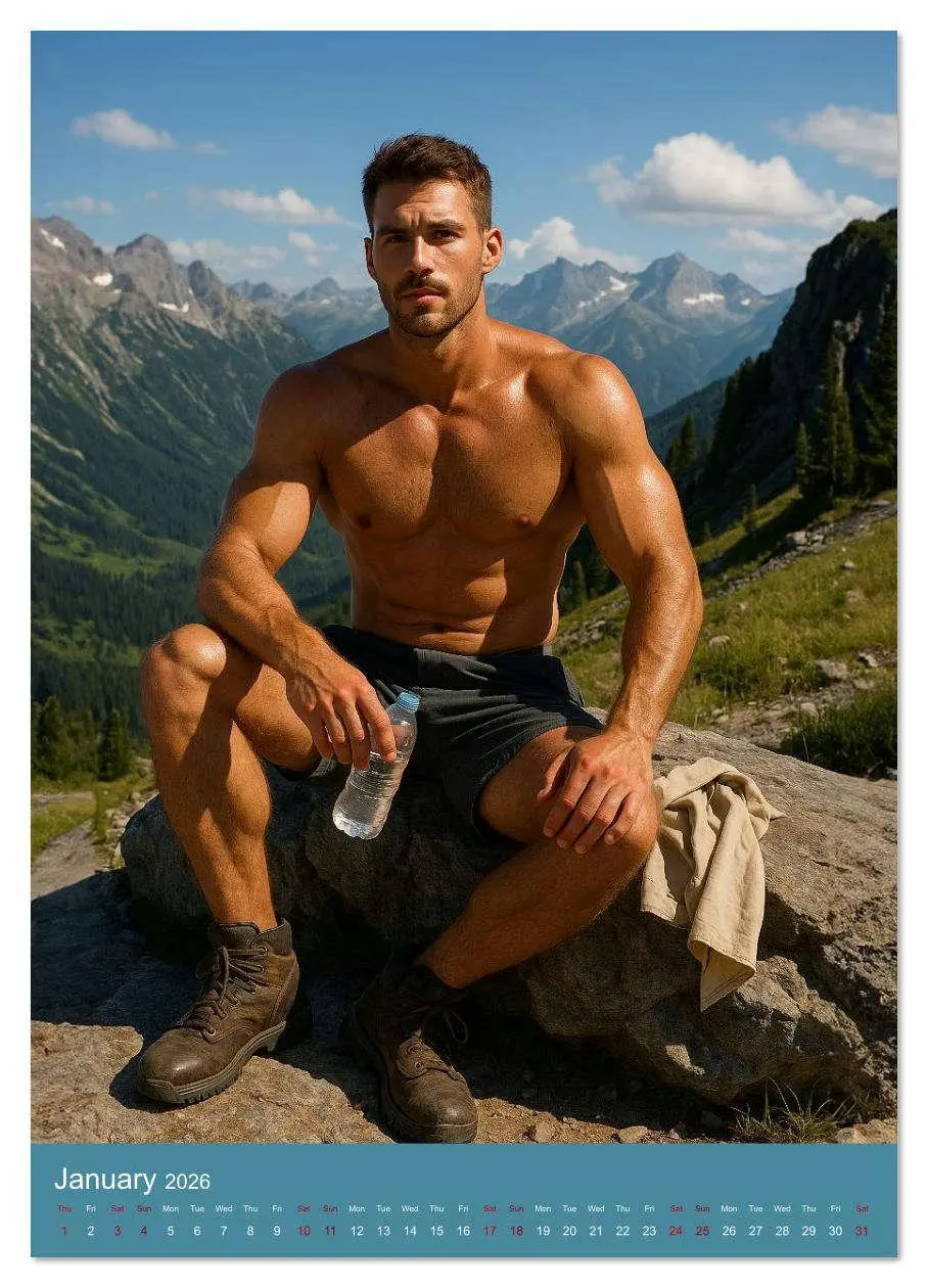 Bild: 9783516634297 | Muscles and Charisma (Wall Calendar 2026 DIN A3 portrait), CALVENDO...