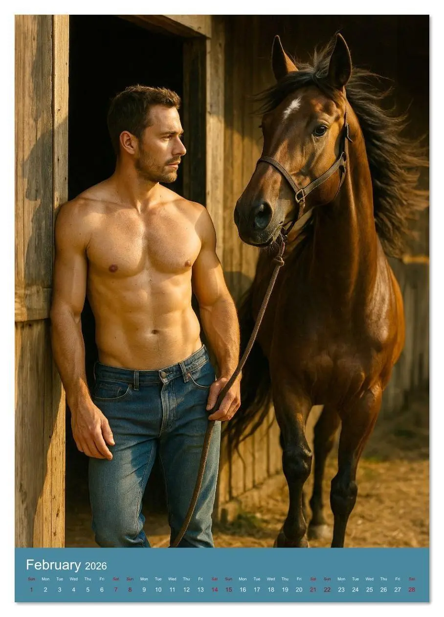 Bild: 9783516634297 | Muscles and Charisma (Wall Calendar 2026 DIN A3 portrait), CALVENDO...