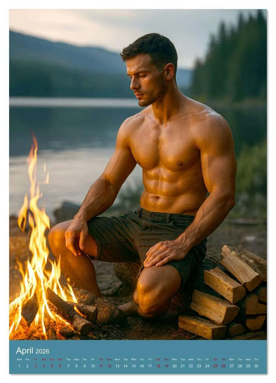 Bild: 9783516634297 | Muscles and Charisma (Wall Calendar 2026 DIN A3 portrait), CALVENDO...