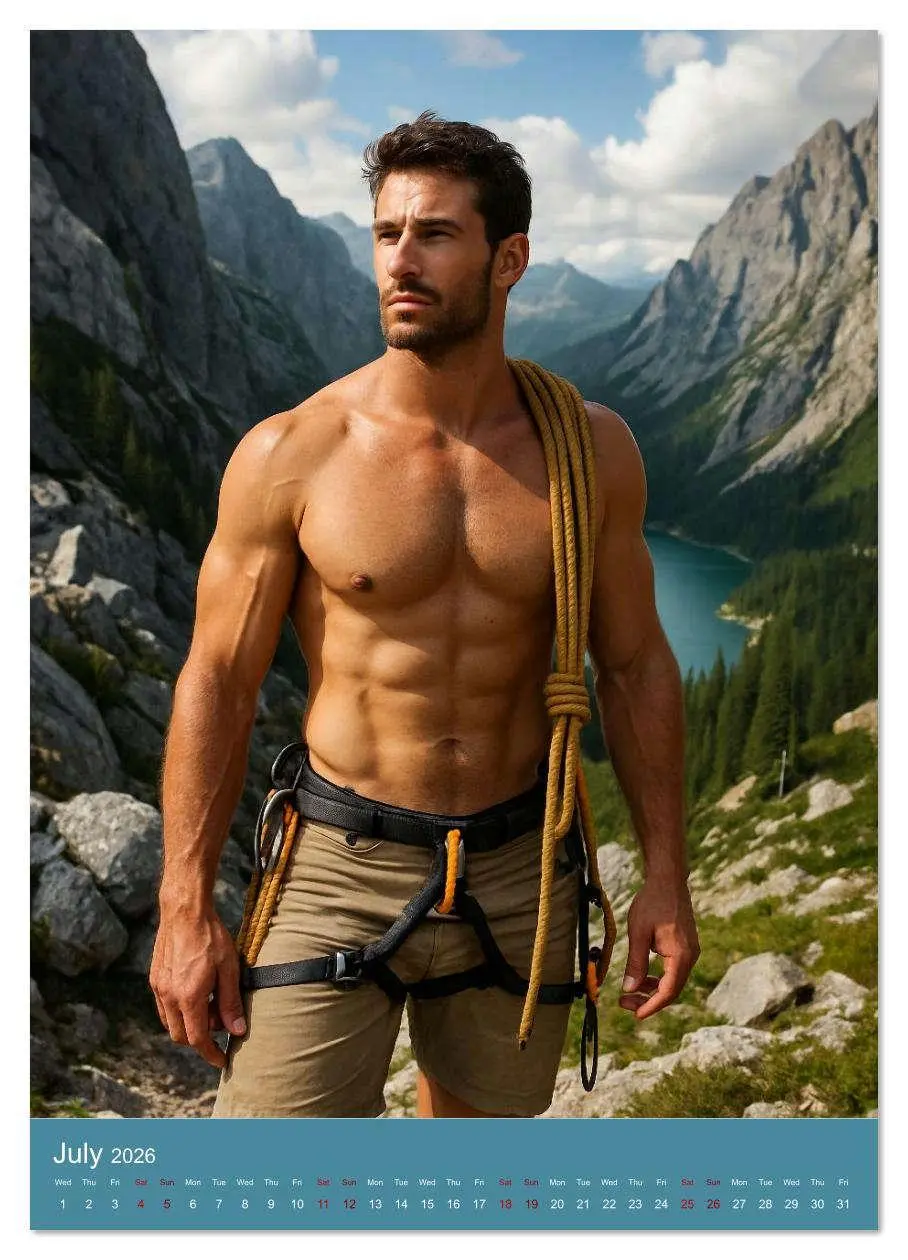 Bild: 9783516634297 | Muscles and Charisma (Wall Calendar 2026 DIN A3 portrait), CALVENDO...