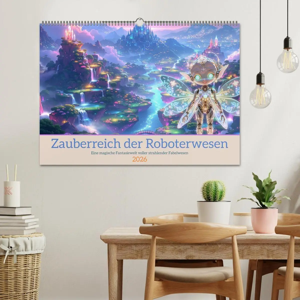 Bild: 9783516704297 | Zauberreich der Roboterwesen (Wandkalender 2026 DIN A2 quer),...