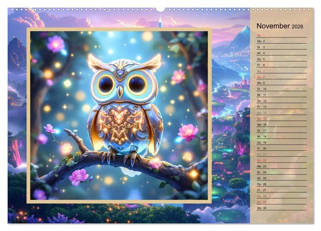 Bild: 9783516704297 | Zauberreich der Roboterwesen (Wandkalender 2026 DIN A2 quer),...