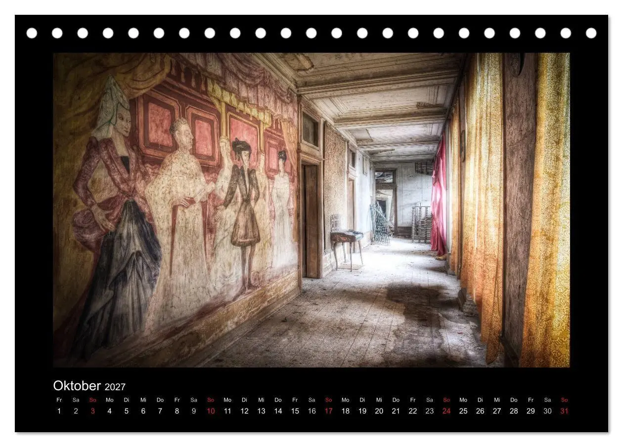 Bild: 9783569894297 | Lost Places - verlassene Orte vergangener Glanz (Tischkalender 2027...
