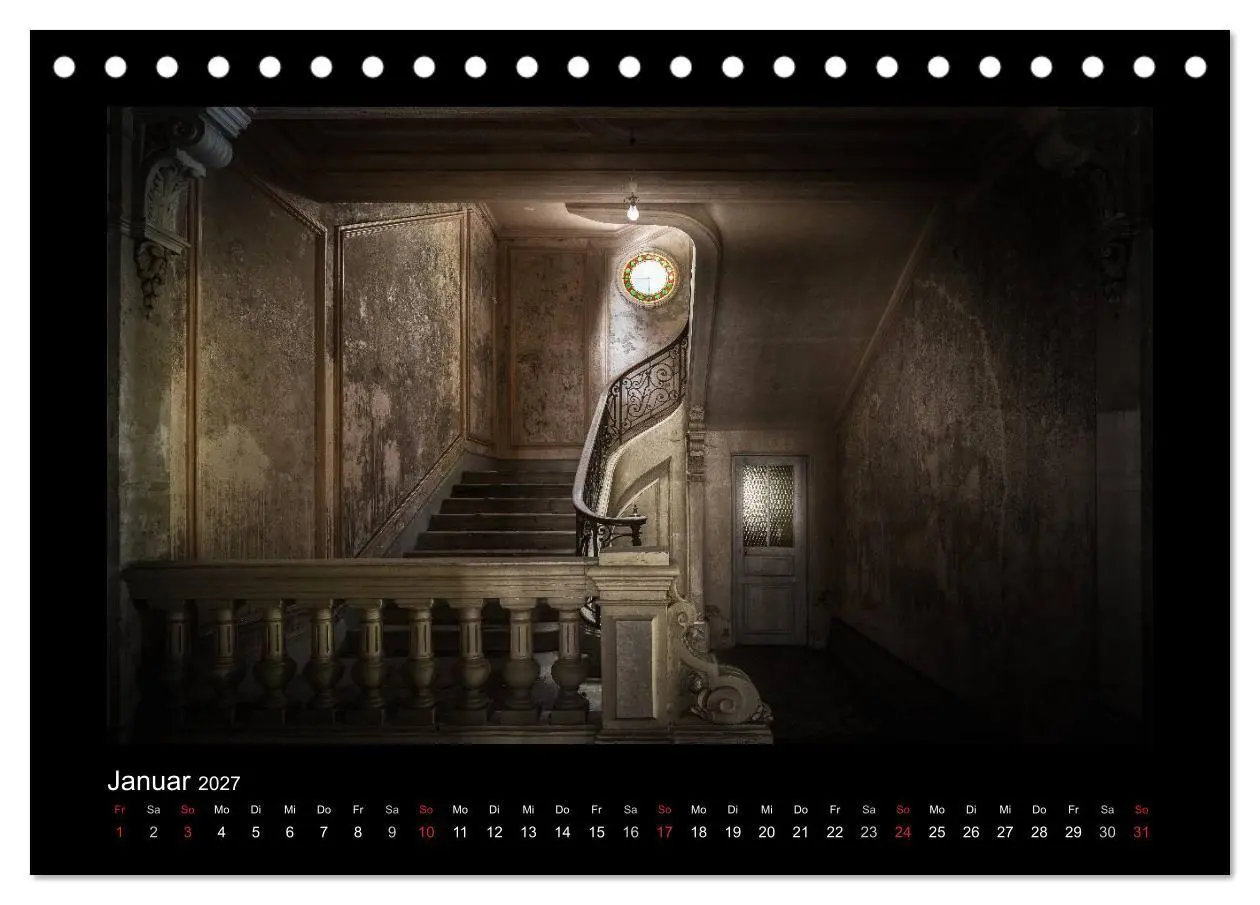 Bild: 9783569894297 | Lost Places - verlassene Orte vergangener Glanz (Tischkalender 2027...