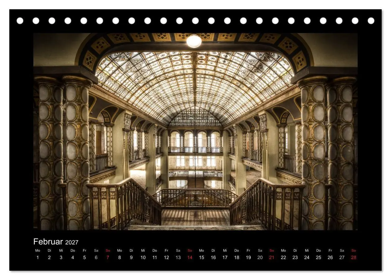 Bild: 9783569894297 | Lost Places - verlassene Orte vergangener Glanz (Tischkalender 2027...