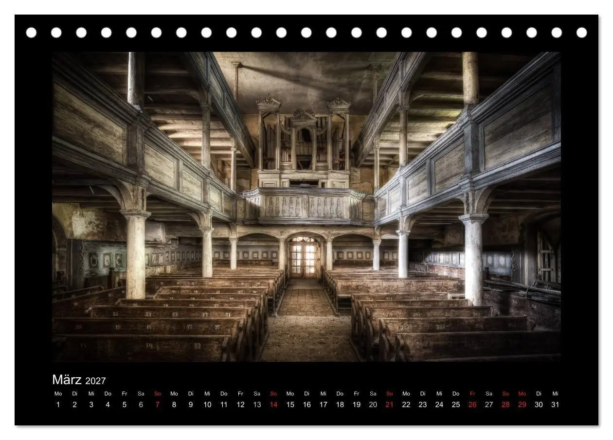 Bild: 9783569894297 | Lost Places - verlassene Orte vergangener Glanz (Tischkalender 2027...