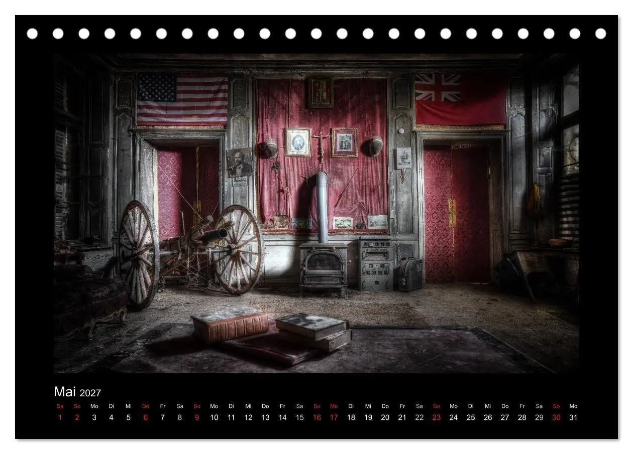 Bild: 9783569894297 | Lost Places - verlassene Orte vergangener Glanz (Tischkalender 2027...