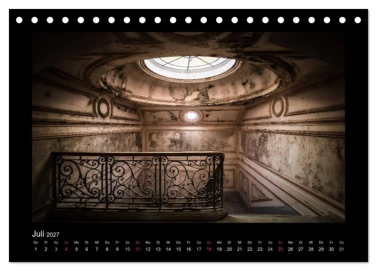 Bild: 9783569894297 | Lost Places - verlassene Orte vergangener Glanz (Tischkalender 2027...