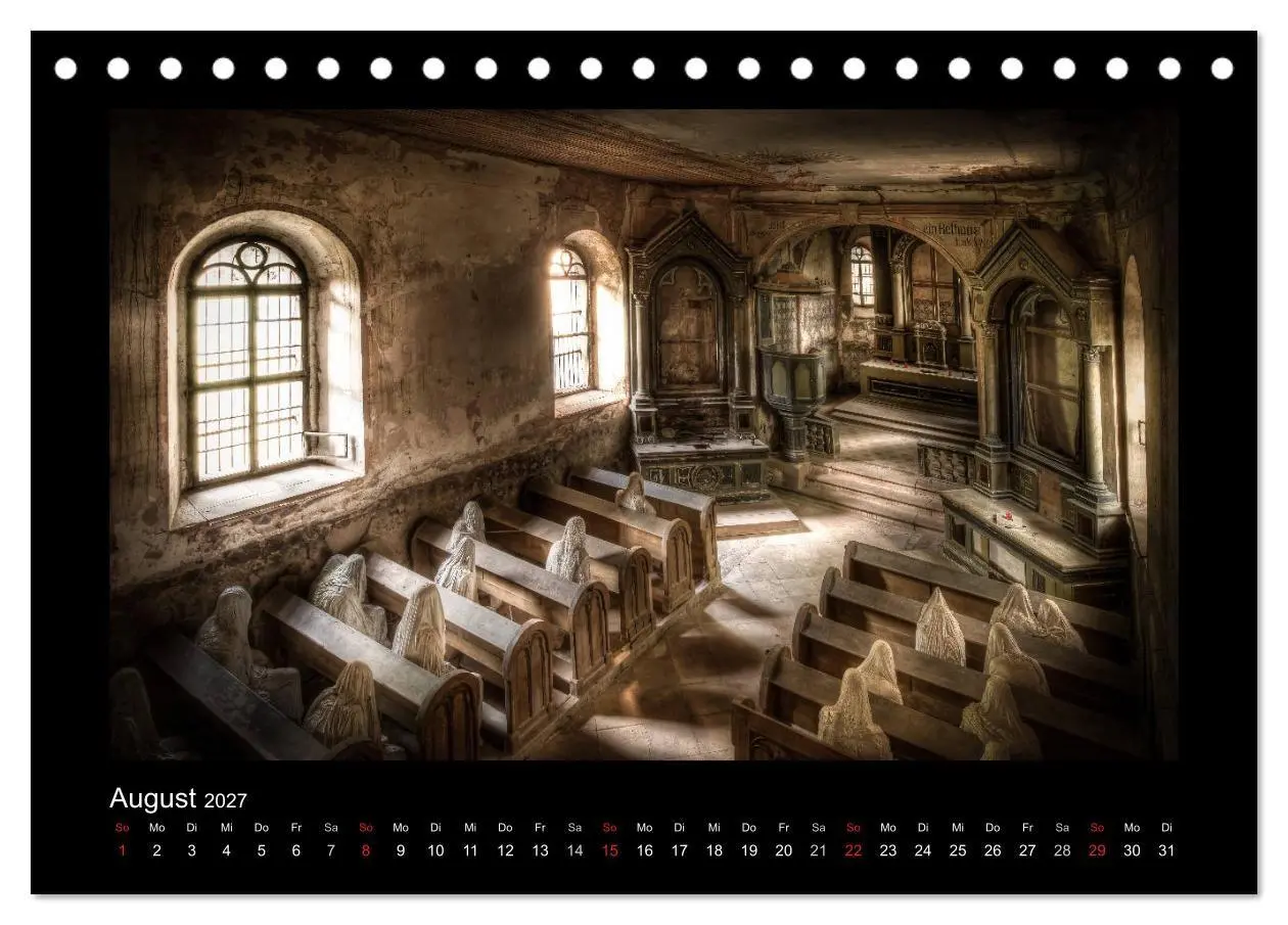 Bild: 9783569894297 | Lost Places - verlassene Orte vergangener Glanz (Tischkalender 2027...