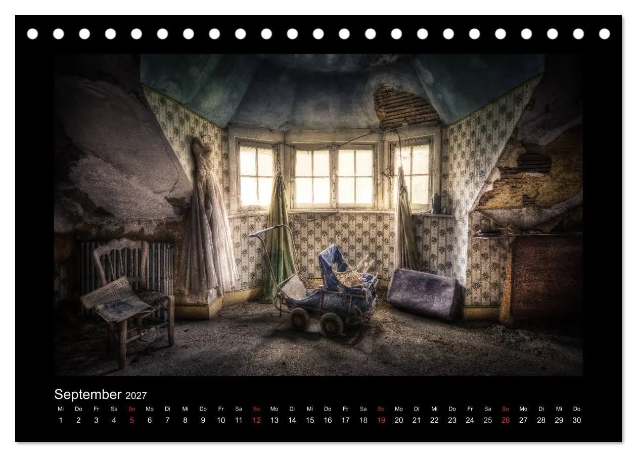 Bild: 9783569894297 | Lost Places - verlassene Orte vergangener Glanz (Tischkalender 2027...