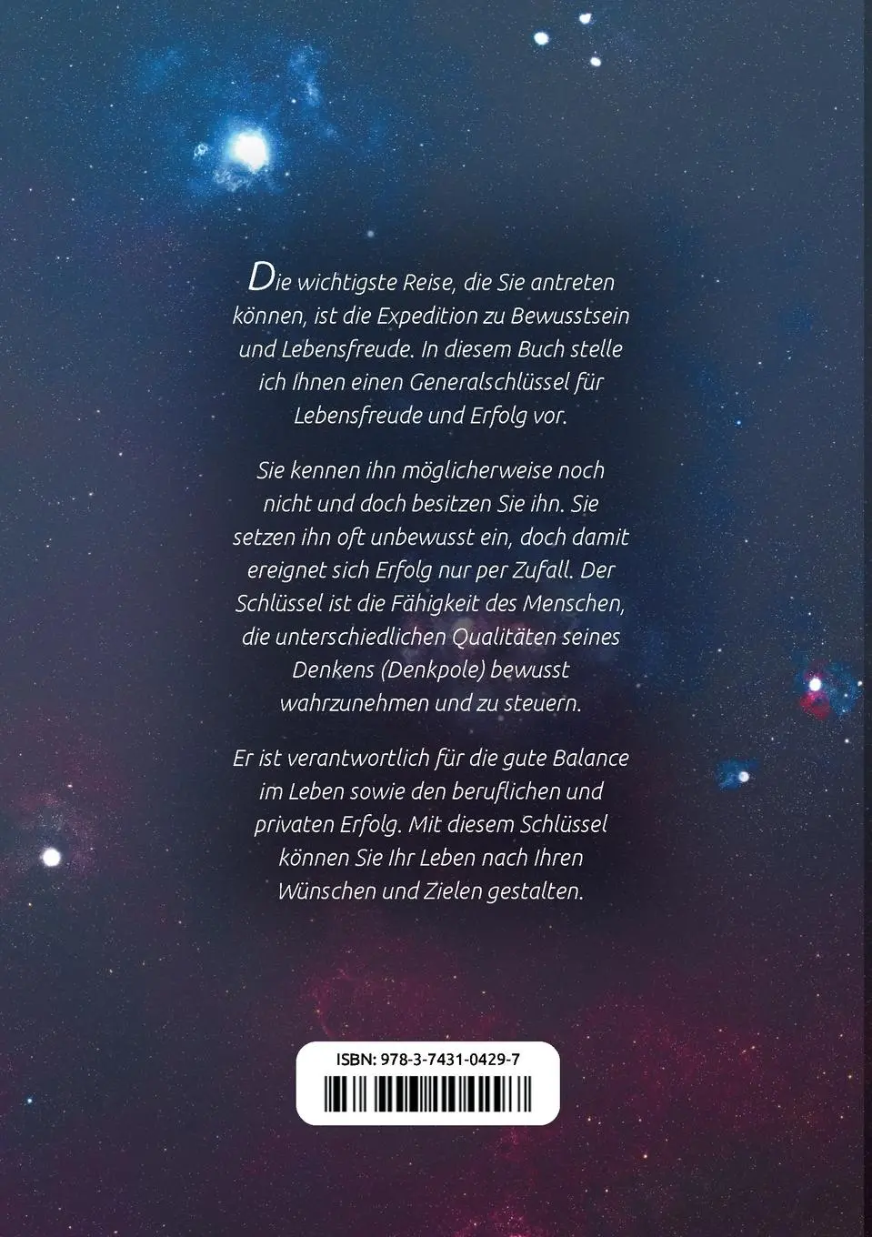 Rückseite: 9783743104297 | Nordpol, Südpol, Denkpol | Karin Jody Parkhof | Taschenbuch | 360 S.