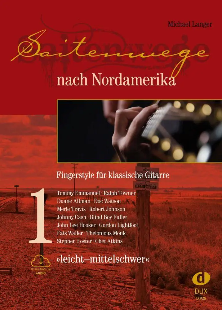 Cover: 9783868494297 | Saitenwege nach Nordamerika, Band 1 - leicht bis mittelschwer | Langer