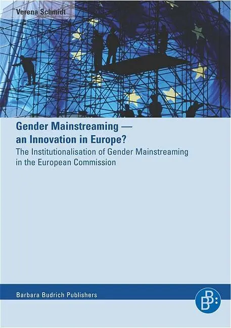 Cover: 9783938094297 | Schmidt, V: Gender Mainstreaming - an Innovation in Europe? | Schmidt
