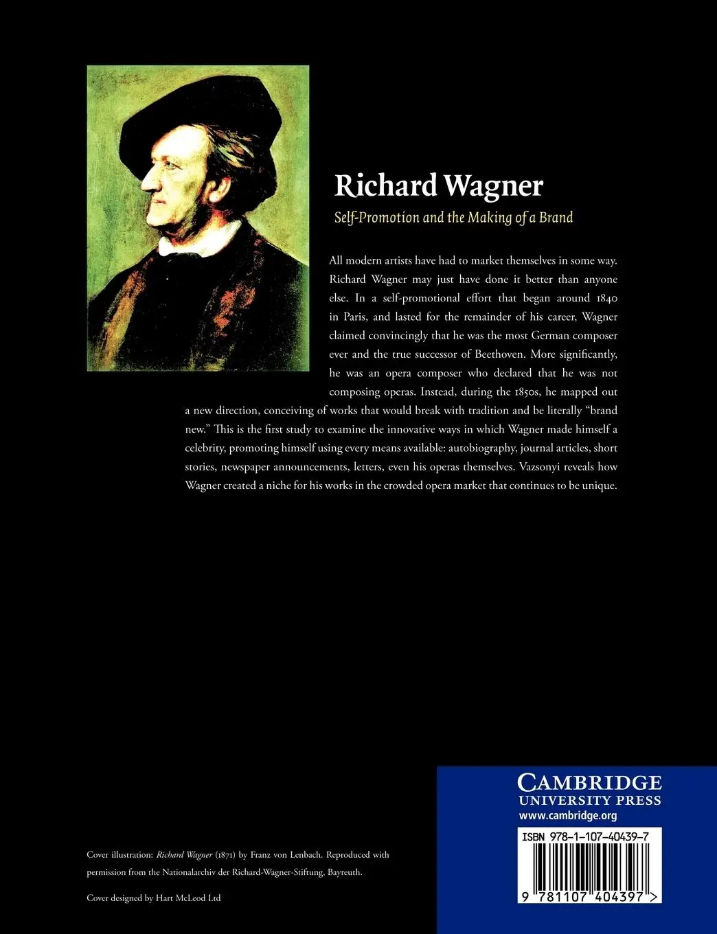 Rückseite: 9781107404397 | Richard Wagner | Self-Promotion and the Making of a Brand | Vazsonyi