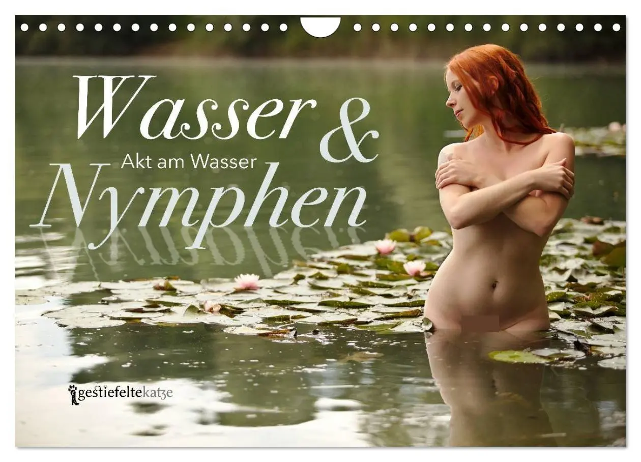 Cover: 9783516004397 | Wasser und Nymphen - Akt am Wasser (Wandkalender 2026 DIN A4 quer),...