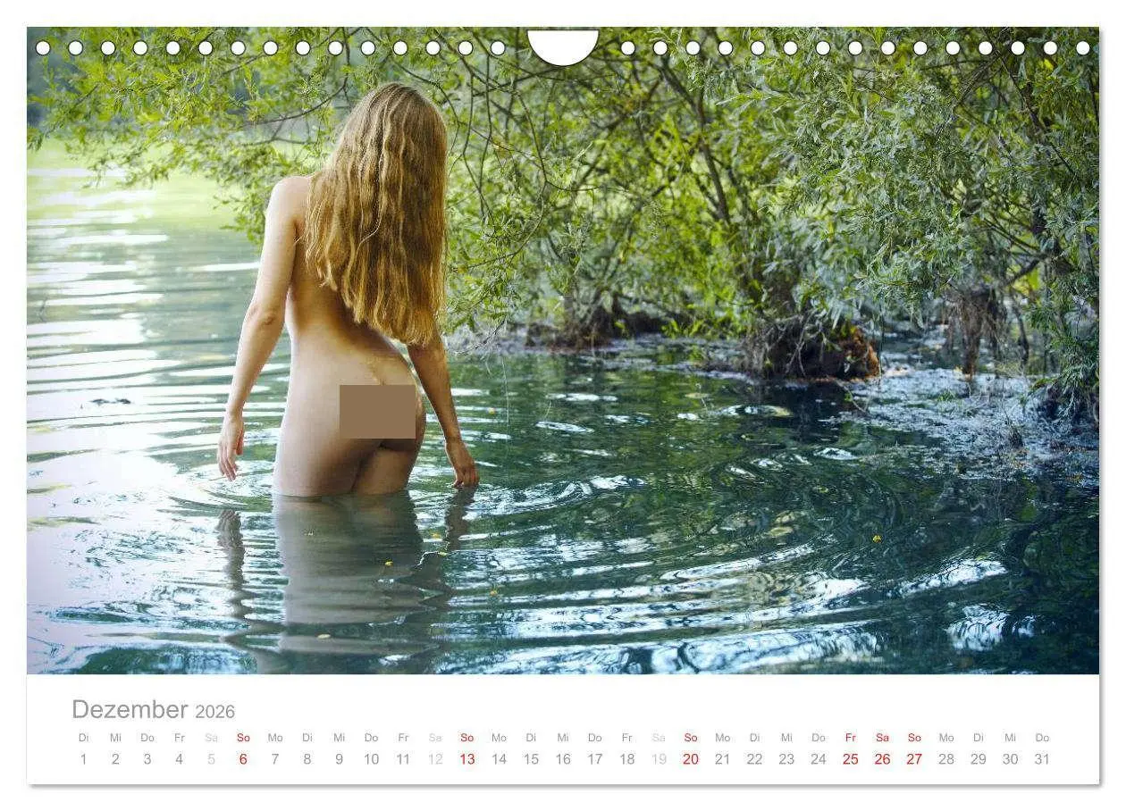 Bild: 9783516004397 | Wasser und Nymphen - Akt am Wasser (Wandkalender 2026 DIN A4 quer),...