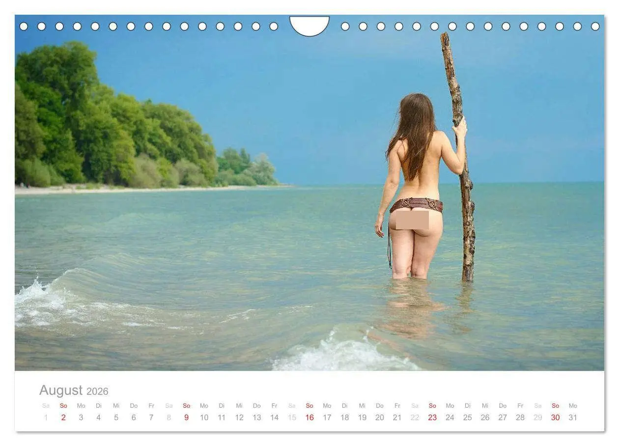 Bild: 9783516004397 | Wasser und Nymphen - Akt am Wasser (Wandkalender 2026 DIN A4 quer),...