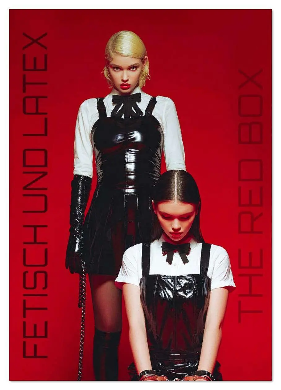 Cover: 9783516624397 | Fetisch und Latex - The Red Box (Wandkalender 2026 DIN A3 hoch),...
