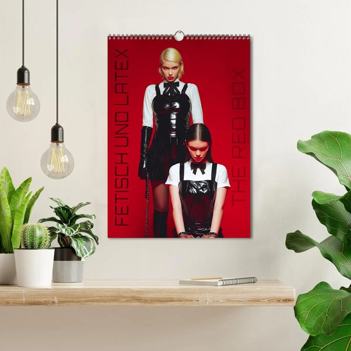 Bild: 9783516624397 | Fetisch und Latex - The Red Box (Wandkalender 2026 DIN A3 hoch),...