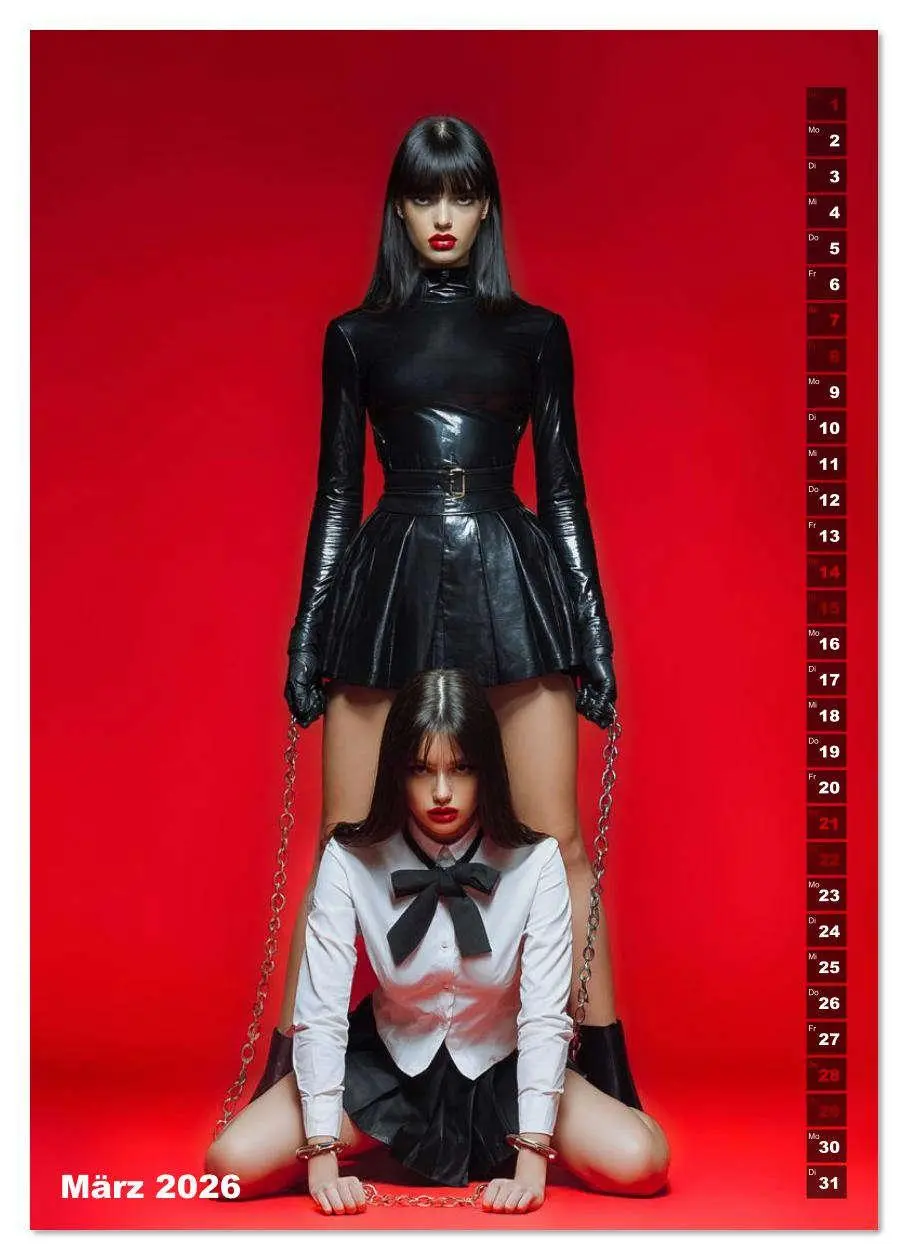 Bild: 9783516624397 | Fetisch und Latex - The Red Box (Wandkalender 2026 DIN A3 hoch),...