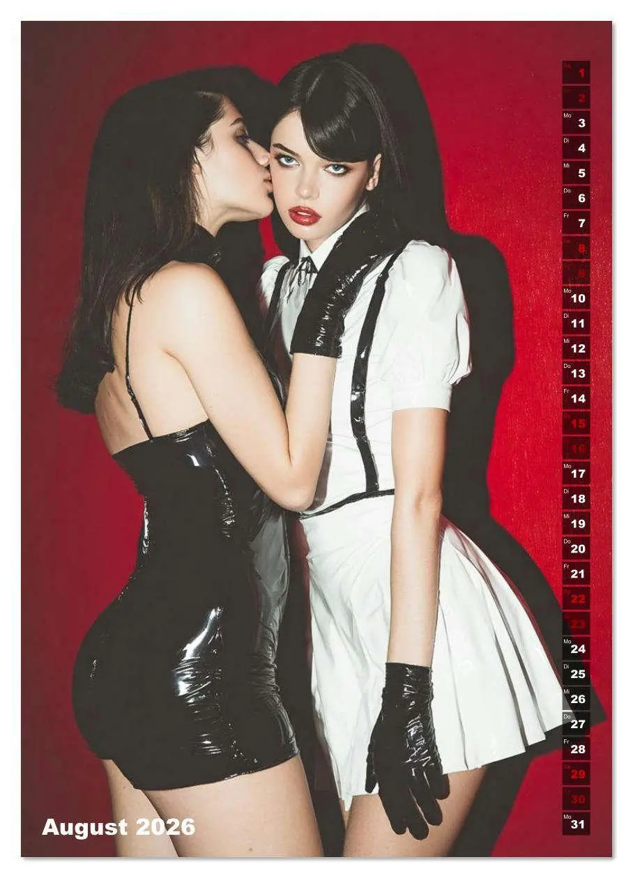 Bild: 9783516624397 | Fetisch und Latex - The Red Box (Wandkalender 2026 DIN A3 hoch),...