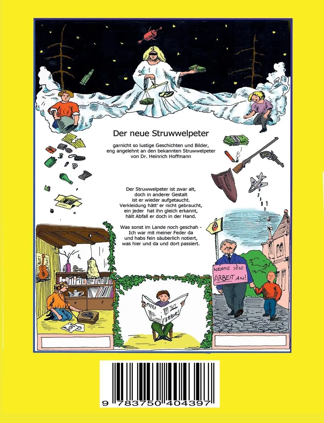Rückseite: 9783750404397 | Der andere Struwwelpeter | Peter Kruse | Taschenbuch | 28 S. | Deutsch