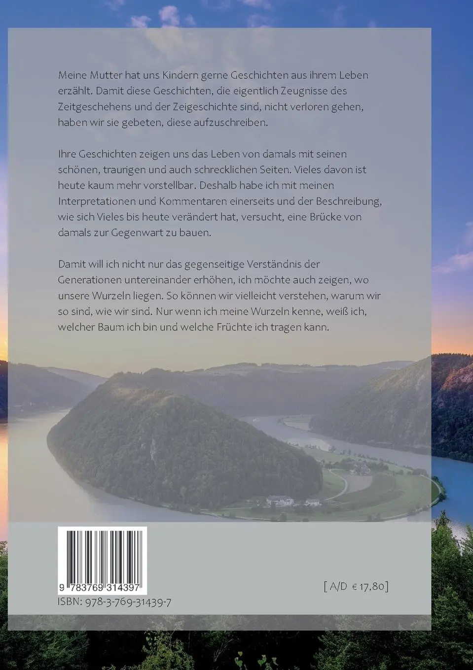 Rückseite: 9783769314397 | zeitGESCHICHTEn aus Mama's Tagebuch | Alois Markschläger | Taschenbuch