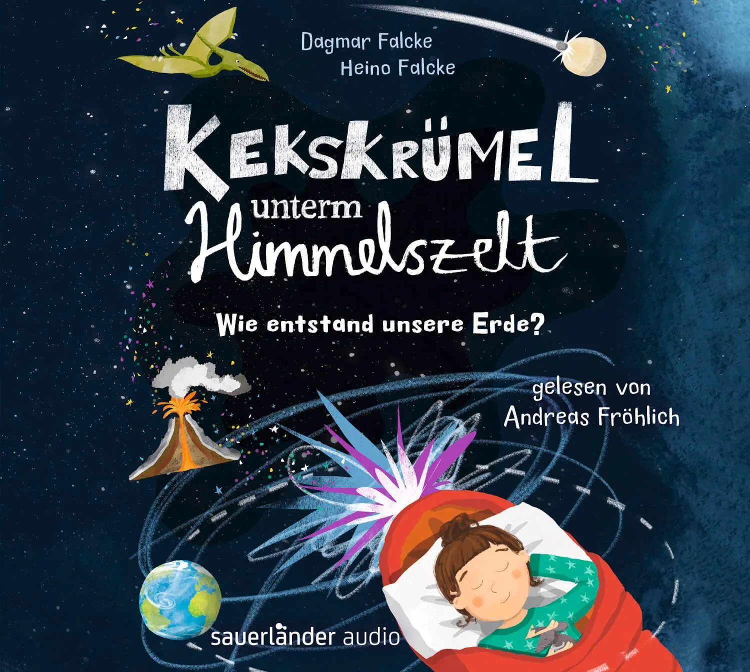 Cover: 9783839844397 | Kekskrümel unterm Himmelszelt. Wie entstand unsere Erde? | Audio-CD