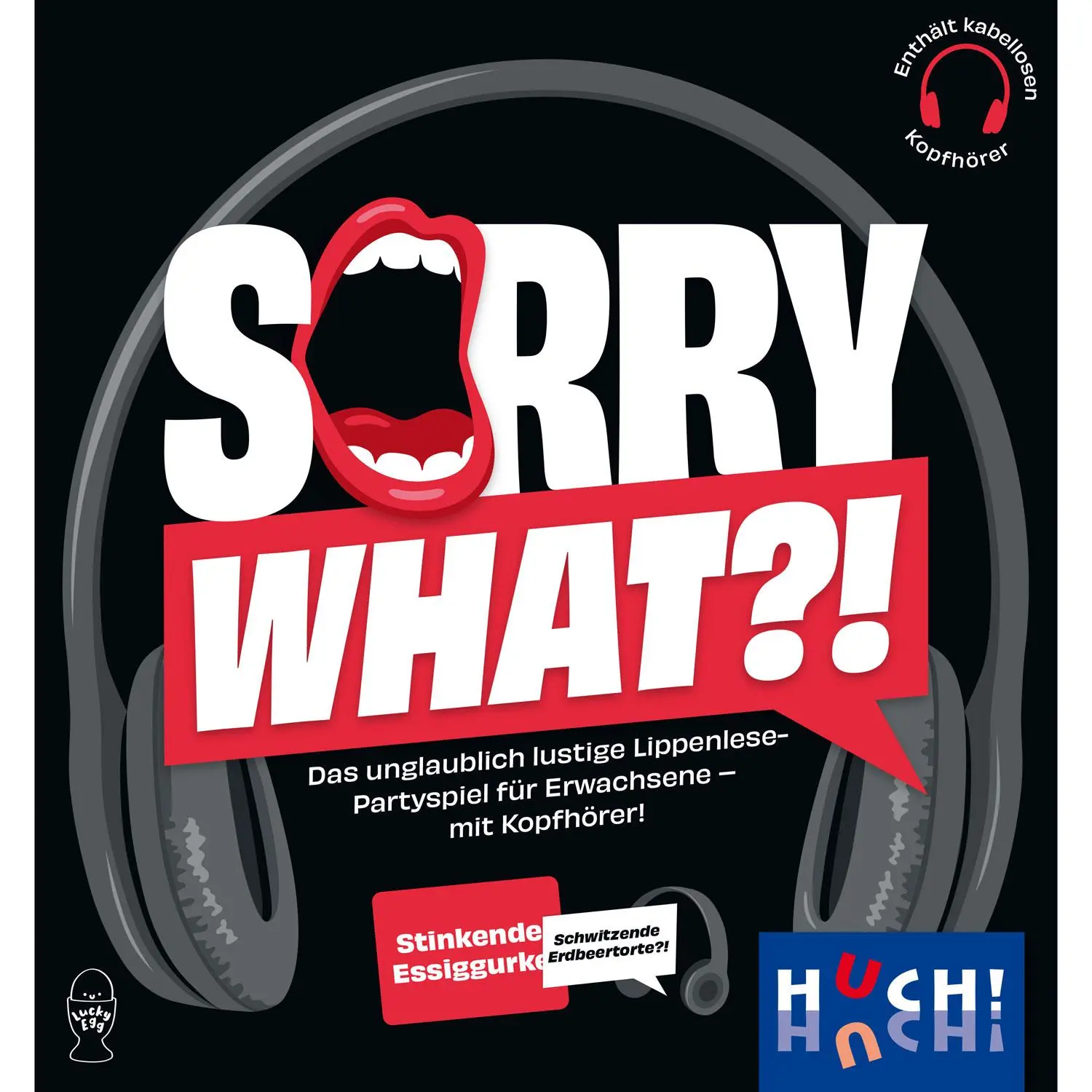 Bild: 4260071884497 | Sorry What?! | Lucky Egg | Spiel | 884497 | Deutsch | 2025 | HUCH!