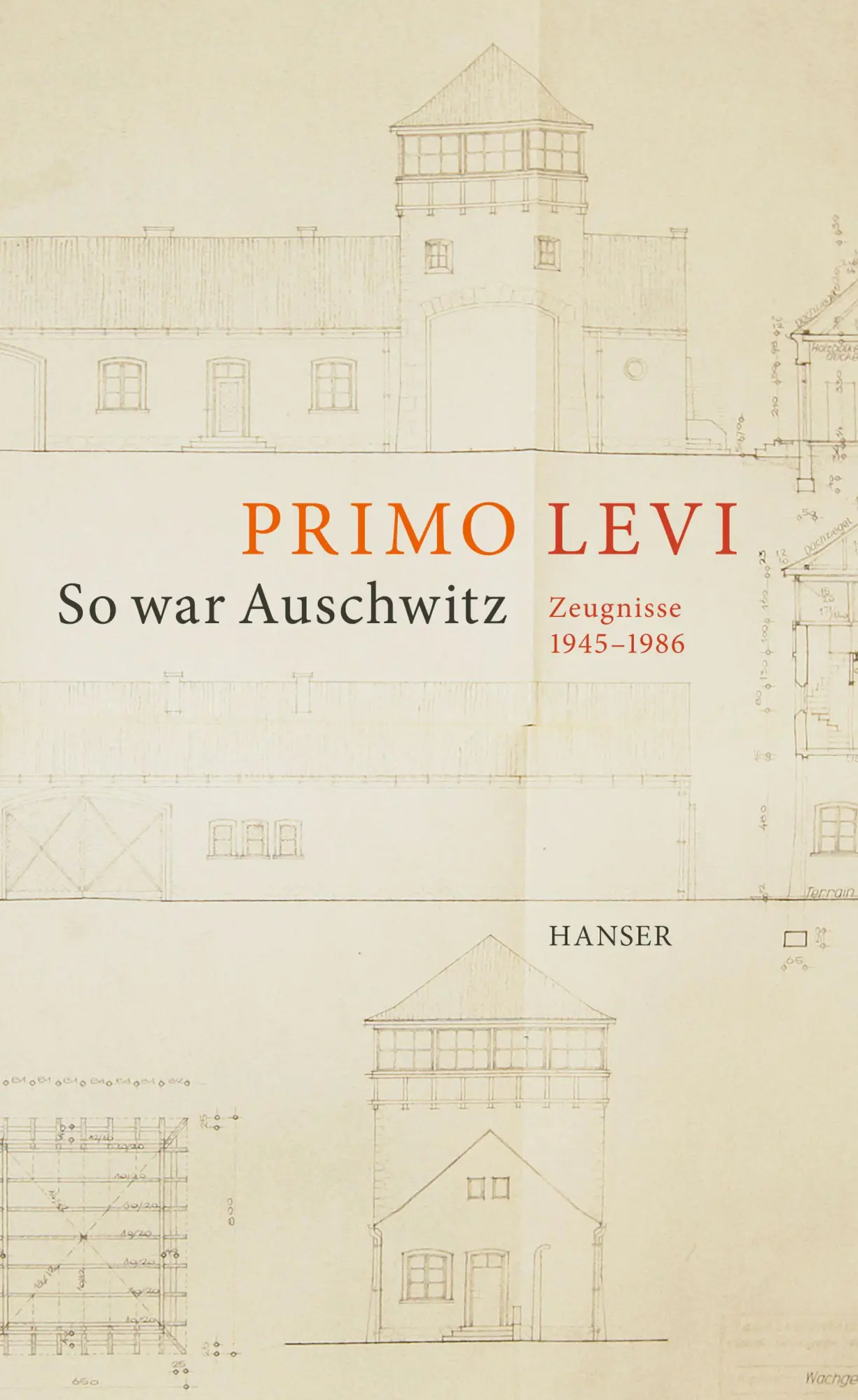 Cover: 9783446254497 | So war Auschwitz | Zeugnisse 1945-1986. Mit Leonardo De Benedetti