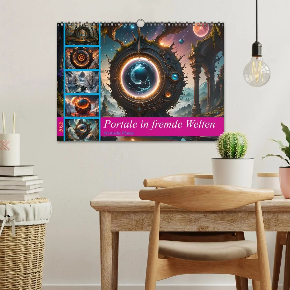 Bild: 9783457384497 | Portale in fremde Welten - Mystische Pforten (Wandkalender 2026 DIN...