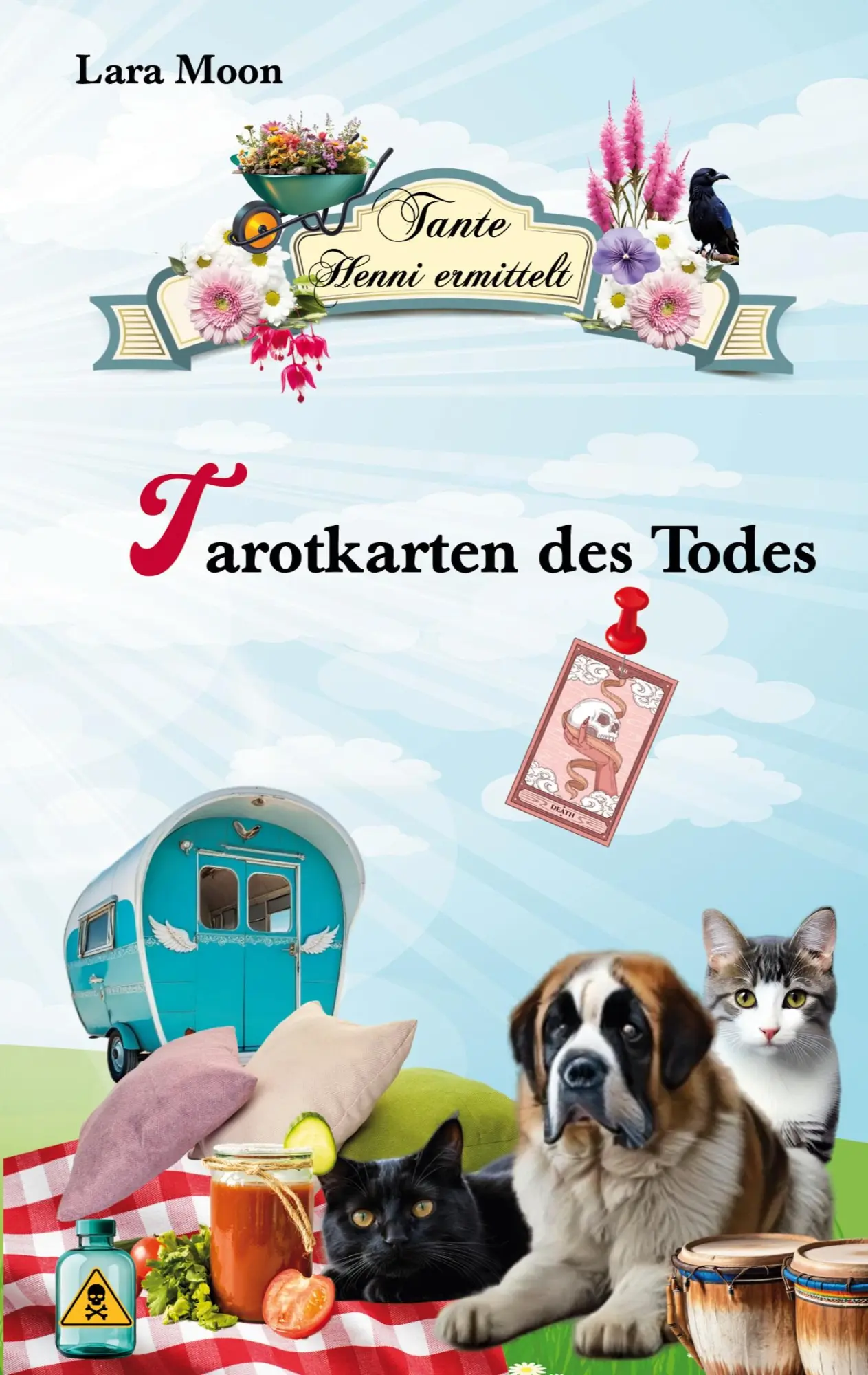 Cover: 9783695124497 | Tarotkarten des Todes | Tante Henni ermittelt | Lara Moon | Buch