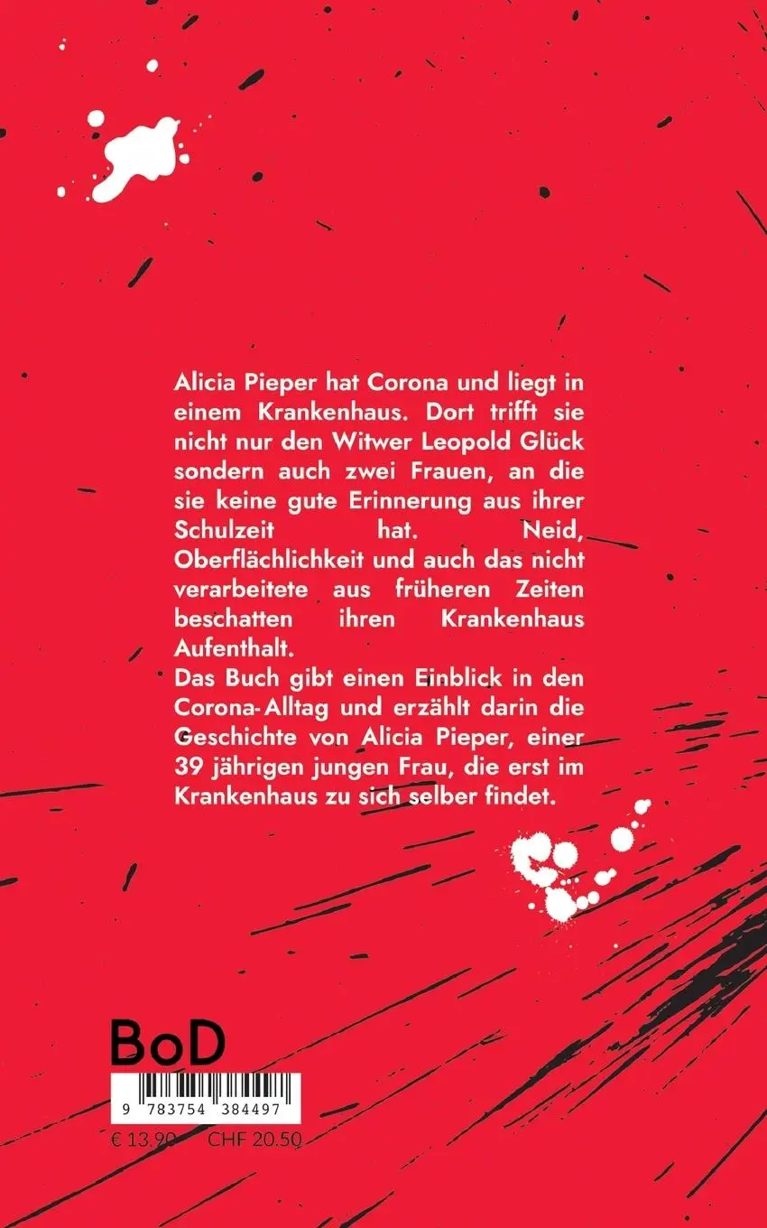 Rückseite: 9783754384497 | Corona | Roman | Berrin Penek | Taschenbuch | 174 S. | Deutsch | 2022