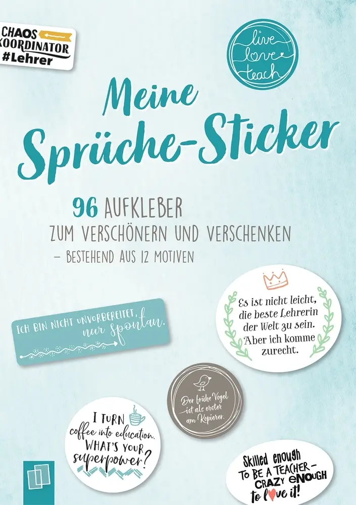 Cover: 9783834644497 | Meine Sprüche-Sticker | Redaktionsteam Verlag an der Ruhr | Broschüre