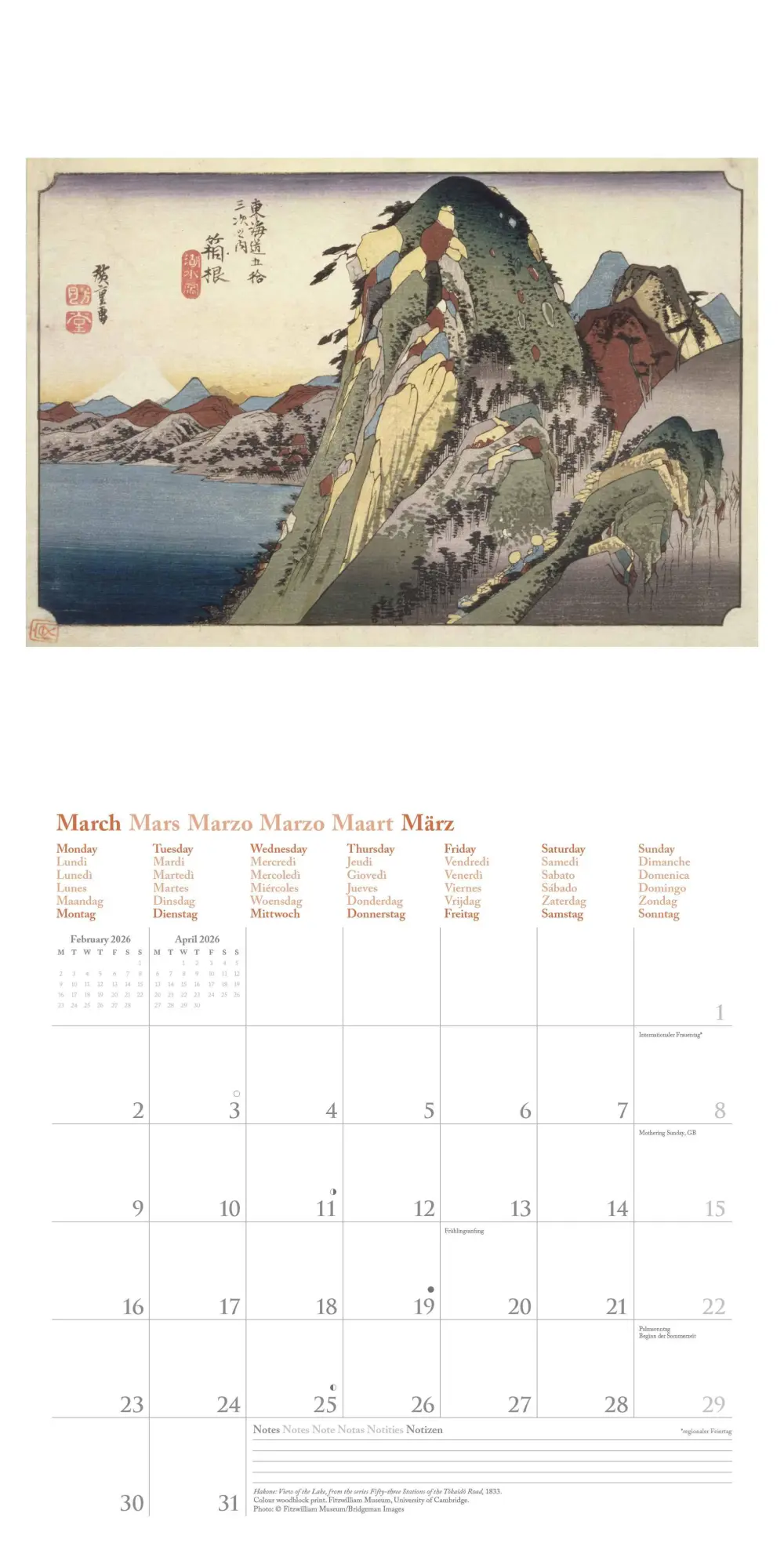 Bild: 4069095004597 | Hiroshige 2026 - Wand-Kalender - Broschüren-Kalender - 30x30 -...