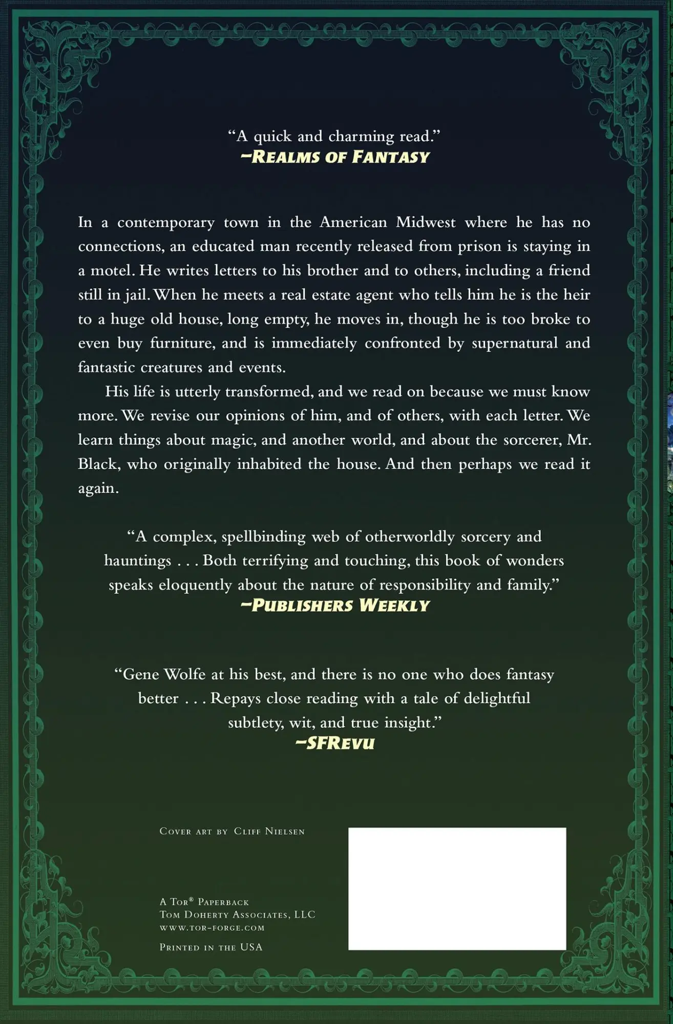 Rückseite: 9780765324597 | Sorcerer's House | Gene Wolfe | Taschenbuch | Kartoniert / Broschiert