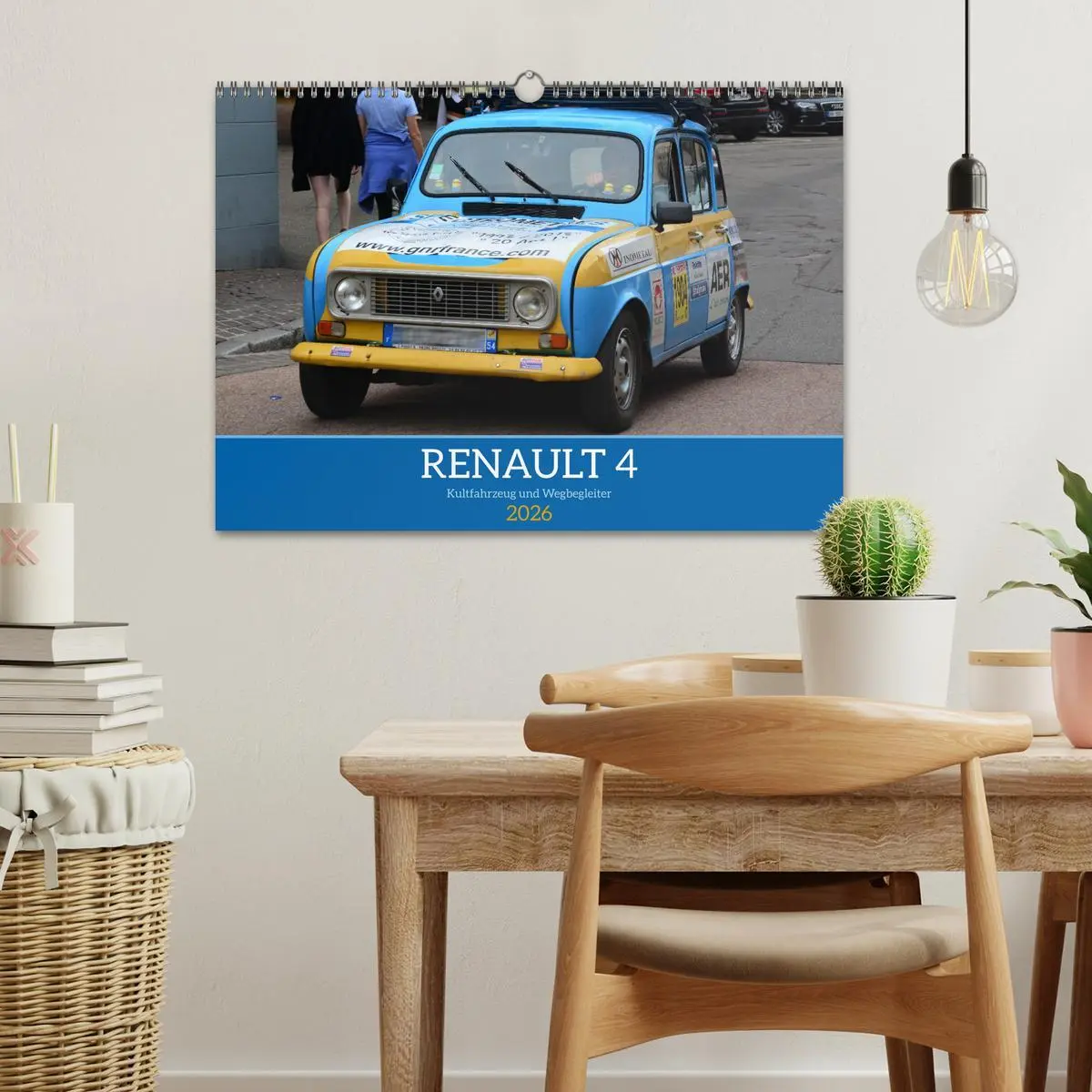 Bild: 9783457514597 | Renault 4 - Kultfahrzeug und Wegbegleiter (Wandkalender 2026 DIN A3...