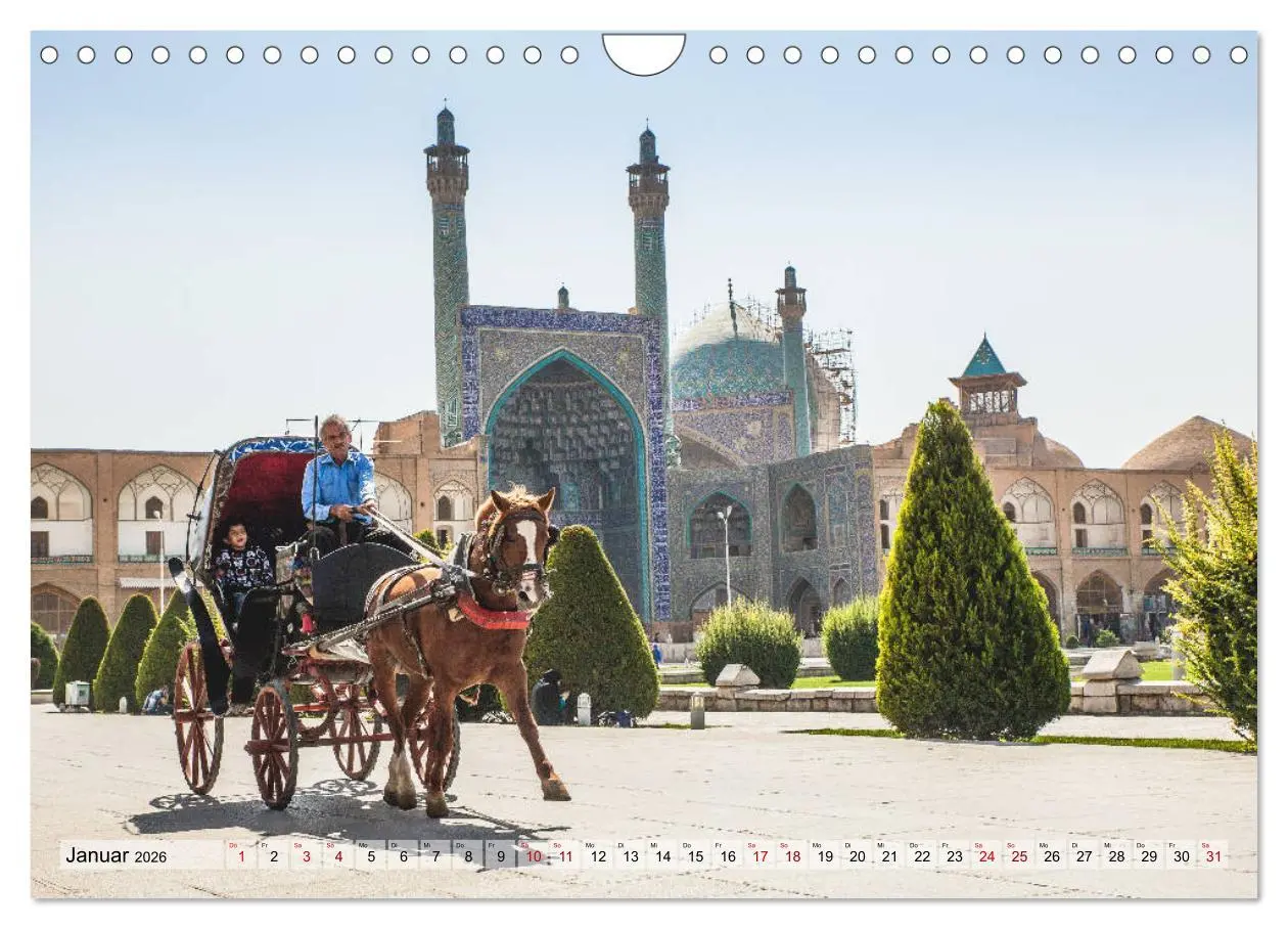 Bild: 9783457754597 | Persische Kultur Irans (Wandkalender 2026 DIN A4 quer), CALVENDO...