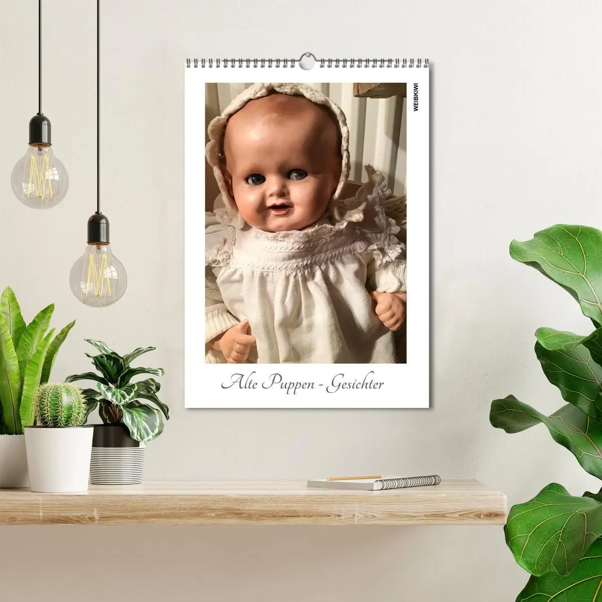 Bild: 9783516394597 | Alte Puppen - Gesichter (Wandkalender 2026 DIN A3 hoch), CALVENDO...