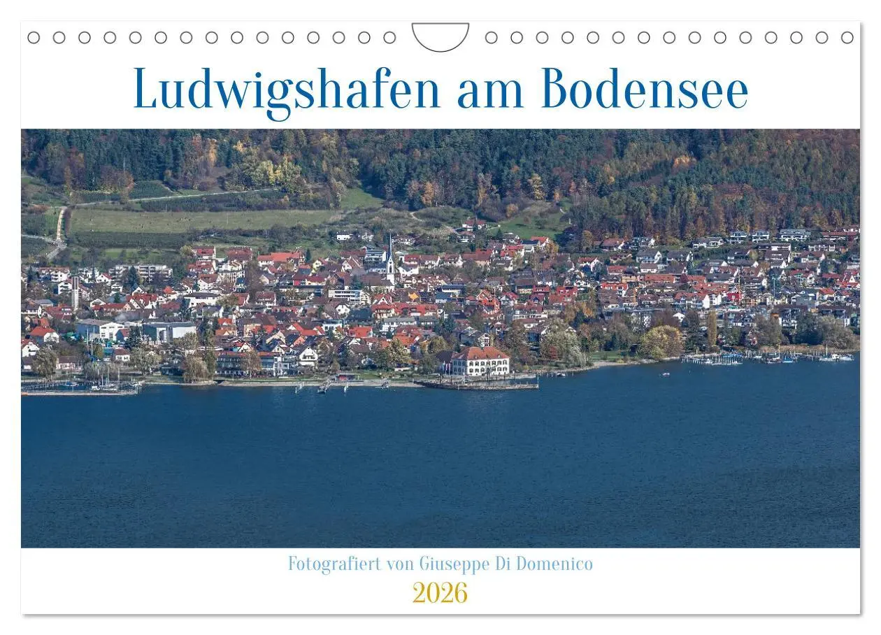 Cover: 9783457294697 | Ludwigshafen am Bodensee (Wandkalender 2026 DIN A4 quer), CALVENDO...