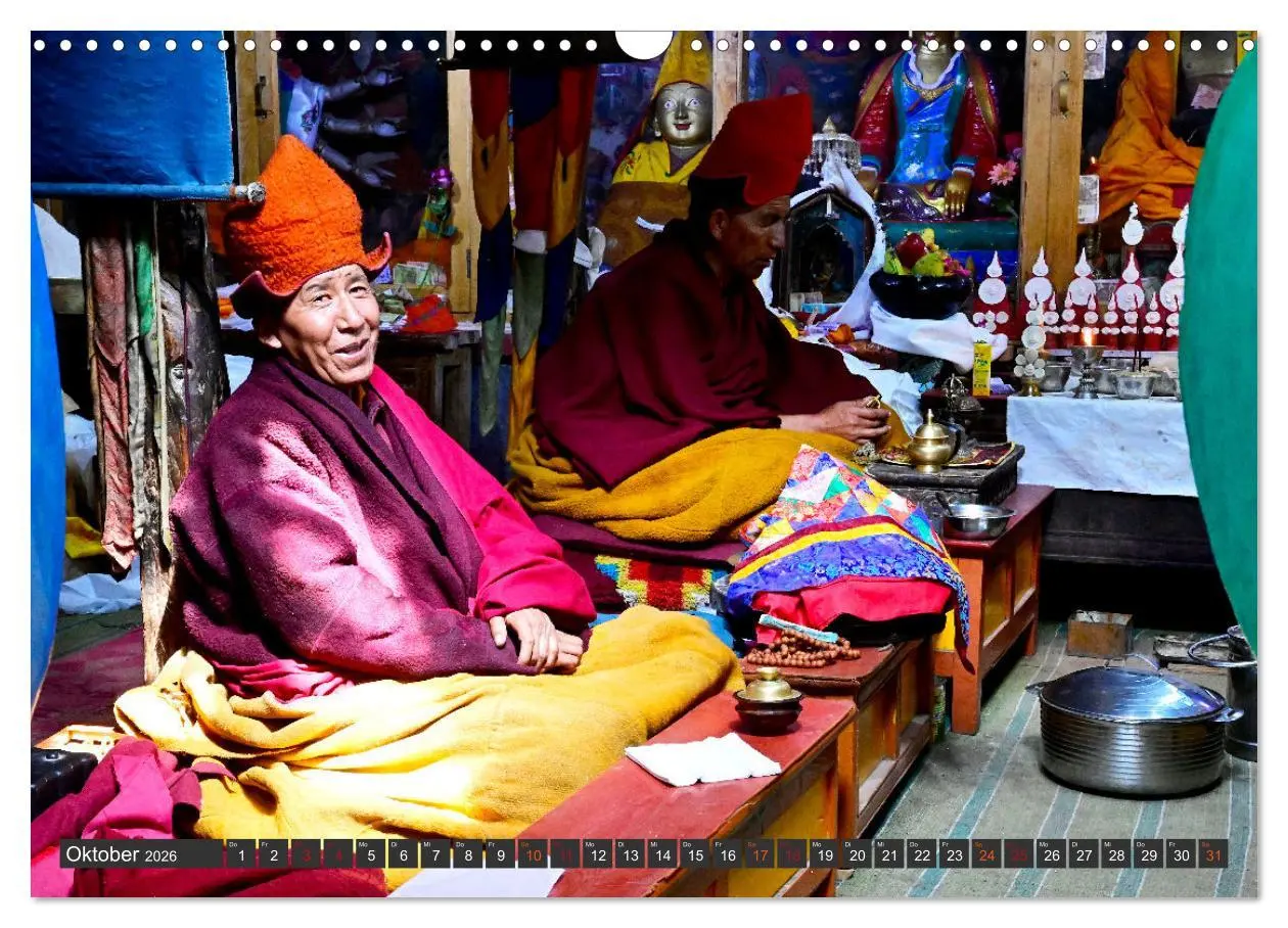 Bild: 9783457364697 | Ladakh - Zanskar (Wandkalender 2026 DIN A3 quer), CALVENDO...