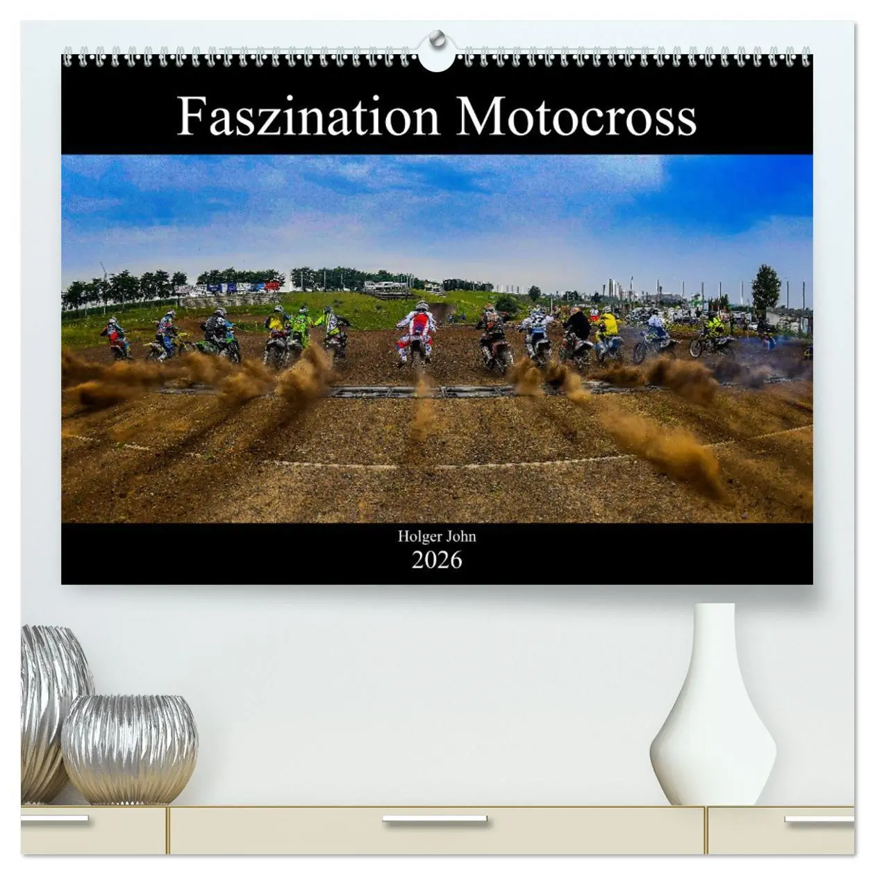 Cover: 9783457674697 | Blickpunkte Motocross (hochwertiger Premium Wandkalender 2026 DIN...