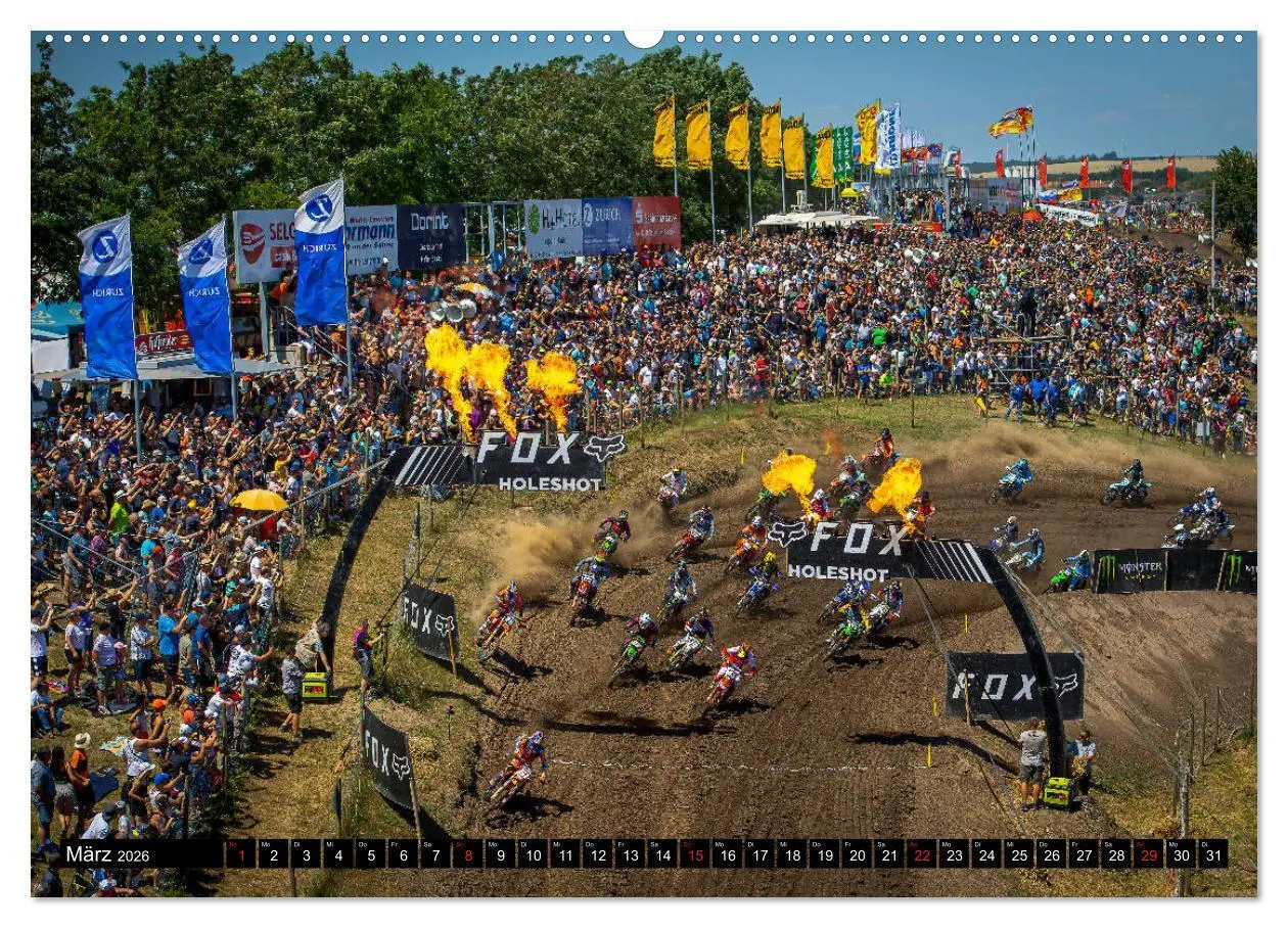 Bild: 9783457674697 | Blickpunkte Motocross (hochwertiger Premium Wandkalender 2026 DIN...
