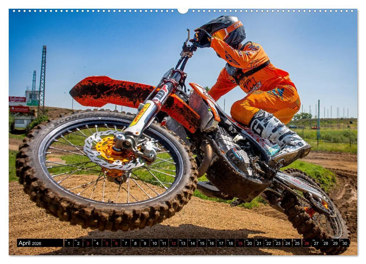 Bild: 9783457674697 | Blickpunkte Motocross (hochwertiger Premium Wandkalender 2026 DIN...