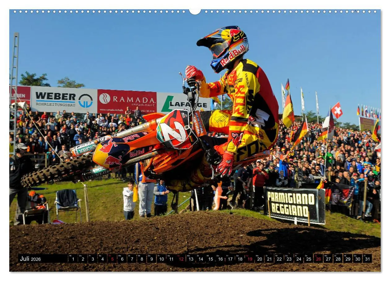 Bild: 9783457674697 | Blickpunkte Motocross (hochwertiger Premium Wandkalender 2026 DIN...