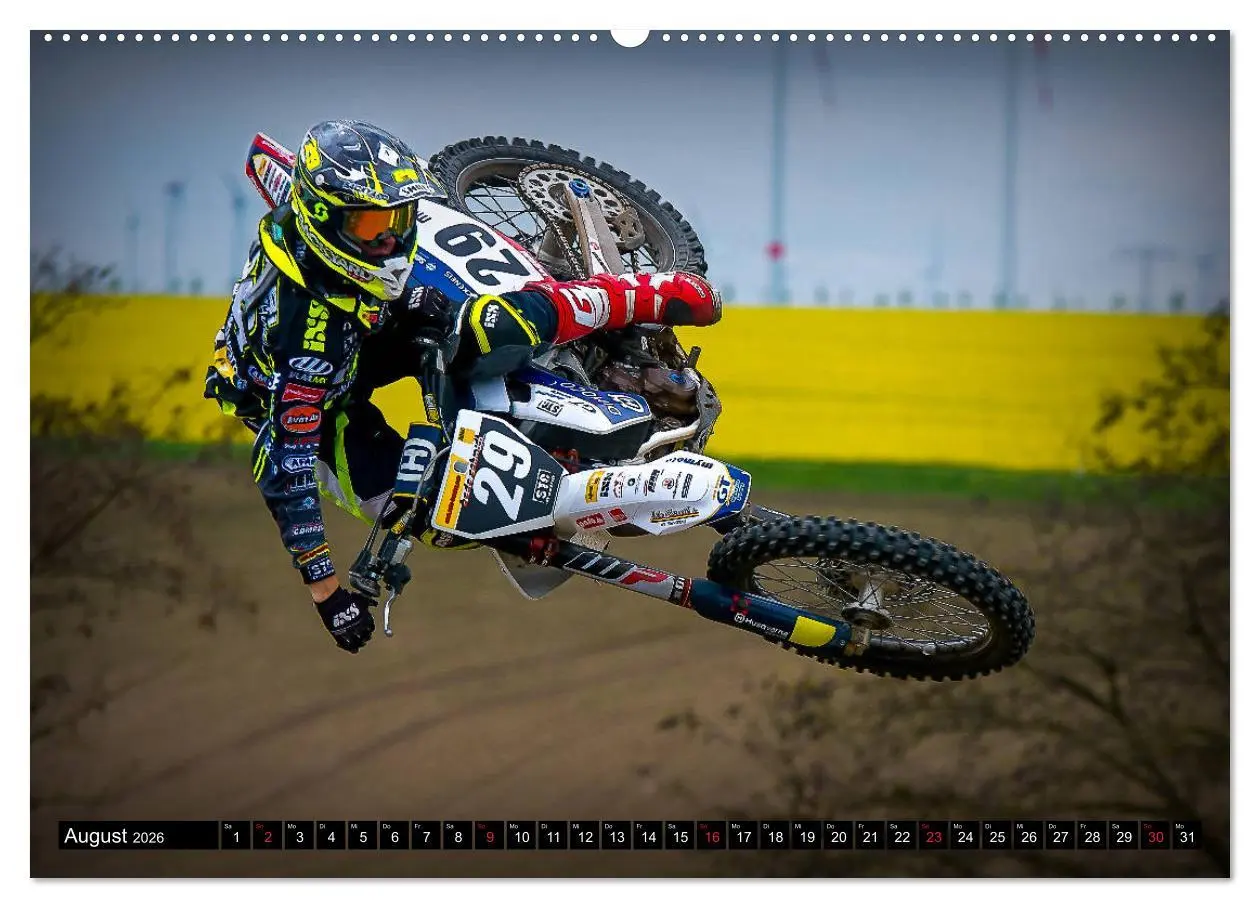 Bild: 9783457674697 | Blickpunkte Motocross (hochwertiger Premium Wandkalender 2026 DIN...